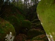 Camino en cova da moura. A Veiga, Orense